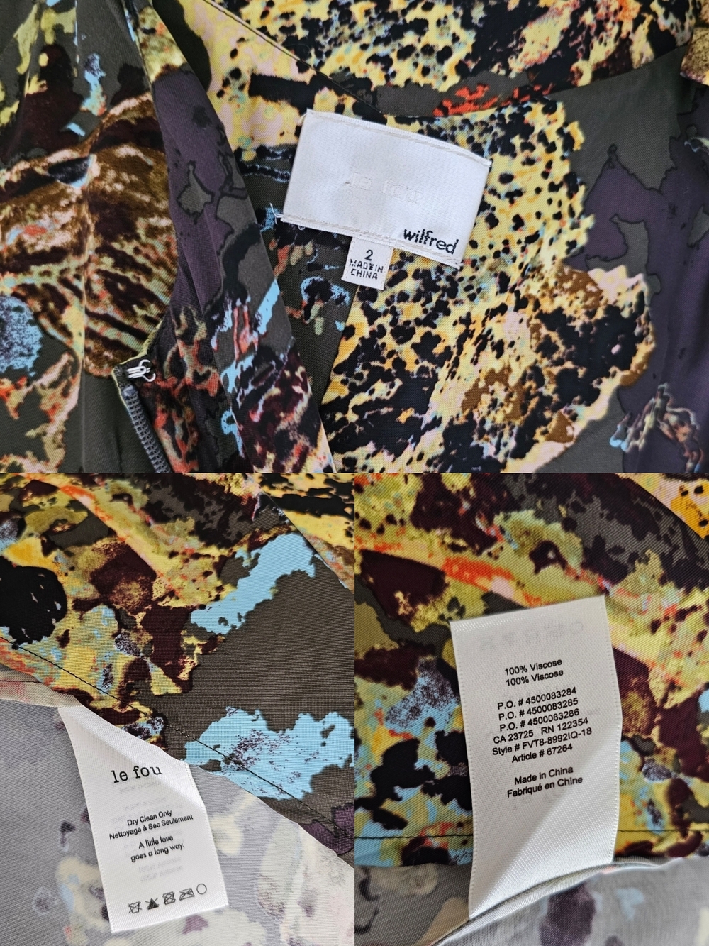 Aritzia Wilfred Le Fou Colette Midi Slip Dress - Picture 13 of 16